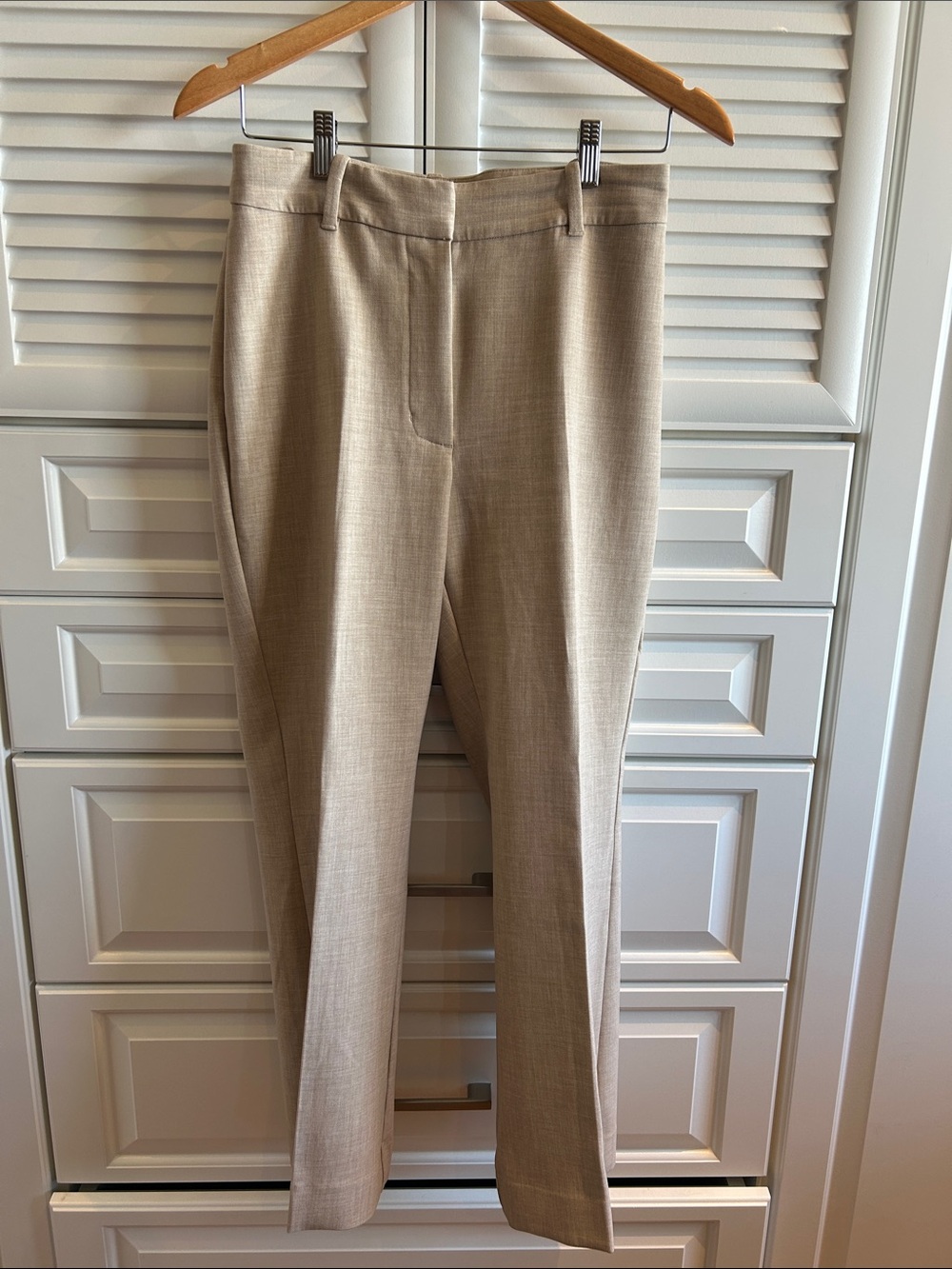 Wilfred Heather Oat Beige Dress Pants